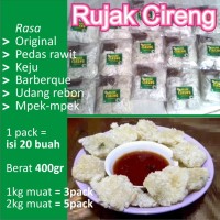 Jual Rujak cireng isi 20/pack tanpa pengawet bisa go-kil (gojek) Murah