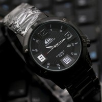 Jual JAM TANGAN PRIA/WANITA QUICKSILVER CISERO RANTAI HITAM Murah