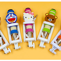 monopod / tongsis rilakuma, hello kitty, doraemon, stitch - KHE021