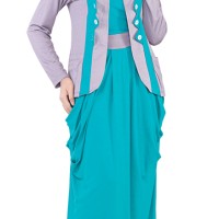 Gamis Wanita Calm & Beauty SOPx441 Abu Tosca