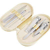 Jual manicure set polos (gunting kuku, pinset, kikir kuku, dll) - BNL018 Murah