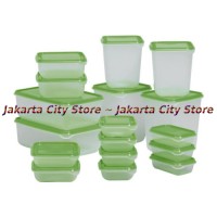 Jual IKEA Pruta Food Container/Tempat Makanan Wadah/Kotak Makan-Hijau Murah