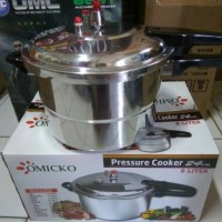 Jual omicko pressure cooker/panci presto 24cm 8Ltr Murah