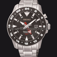Jam Tangan Pria SUN015 - Seiko Sportura Kinetic GMT SUN015P1 PXFL