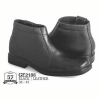 sepatu kulit pria boots formal kantor kerja pesta elegan terbaru glfer