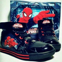 Jual sepatu anak SPIDERMAN Murah