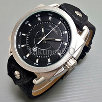Jam Tangan Pria / Cowok Diesel Axial Leather