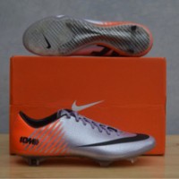 SEPATU BOLA / SOCCER NIKE MERCURIAL VAPOR IX FG METALLIC ORANGE