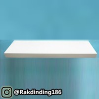 1 Rak Dinding, Minimalis, Gantung, Melayang, Kayu Uk. 80 x 20 x 3 cm