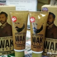 Jual Krim Wak Doyok Penumbuh Jenggot, Kumis, Bulu dan Rambut 100% Asli Murah