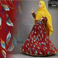 Naima hijaber syari modern kualitas butik sale best product