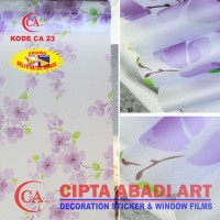 Jual STIKER KACA MOTIF BARU BAGUS UNTUK VARIASI JENDELA RUMAH SHABBY Murah