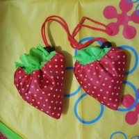 Jual Souvenir Strawberry Bag (Suvenir Tas Lipat Stroberi) Murah