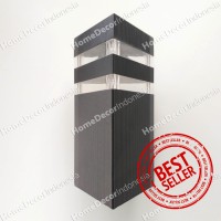 Jual Lampu Tempel Dinding Taman Tembok Outdoor Minimalis Segitiga Searah Murah