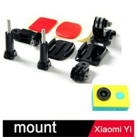 Jual Dudukan helm/Helmet Side Shot Set for Xiaomi yi and gopro hero Murah