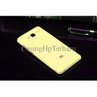 Matte Battery Back Cover Replacement for Xiaomi Redmi 2 / Prime Yellow