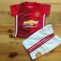 Jual SETELAN BAYI Manchester United / Jersey Bola MANCHESTER UNITED Home Murah
