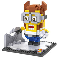 Jual LOZ Lego Nano Block Nanoblock Wolverine Minion Murah