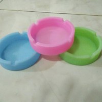 Jual Asbak Silikon Glow In The Dark ( Bercahaya Dalam Gelap) Murah