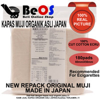 Jual Kapas Organic Muji / Japanese Vape Cotton / Muji organik cotton Murah
