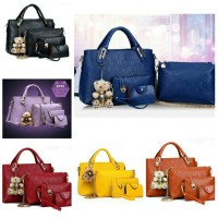 Jual TAS PESTA 4 IN 1, TAS KULIAH, TAS KANTOR, TAS IMPORT WANITA 4IN1 MEWAH Murah