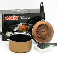 WAJAN Teflon MAXIM 1 Set Isi 5 Pcs MASPION GRO