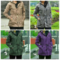 jaket parka wanita premium/jaket parka wanita katun best seller