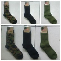 Jual kaos kaki outdoor tebal, kaos kaki tentara / TNI, panjang sebetis, Murah