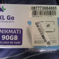 Jual kartu perdana internet xl go kuota 90GB 3bulan/18GB 3bulan murah Murah