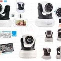 Ip Camera Wireless Wifi / Network / P2P HD 720 Support Memori Card