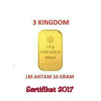 Jual LM ANTAM 10 GR, LOGAM MULIA ANTAM, EMAS BATANGAN Murah