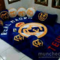 KARPET MOTIF REAL MADRID