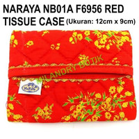 NB01A F6956 Red Naraya Dompet Tisu Asli Thailand