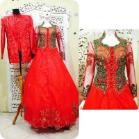 GAUN KEBAYA PENGANTIN MODERN MUSLIM MURAH ELEGHANT