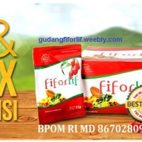 Jual FIFORLIF Diet sehat Langsing Alami Detox usus Rekomendasi Boyke Murah