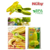Jual PROMO NUBY FRUIT VEGGIE PRESS ALAT MAKAN MPASI BAYI BPA FREE Murah