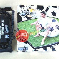 Jual Kursi Sofa Udara Angin Motif Bola (BONUS POMPA) Dekorasi Rumah Murah