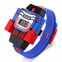 Jual Jam Tangan Anak SKMEI Robot Original Biru Murah