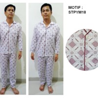 Piyama Laki Motif STPYM18/ Baju Tidur Pria