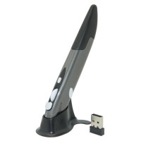 Jual 2.4GHz Wireless Pen Style Air Mouse Adjustable 500-1000 DPI for PC / S Murah