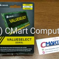 Corsair 4GB DDR3L 1600 MHz SODIMM Memory RAM Laptop CMSO4GX3M1C1600C11