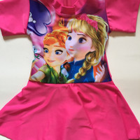 BEST SELLER Baju Renang Anak Perempuan (4 - 5 thn) Motif TERMURAH