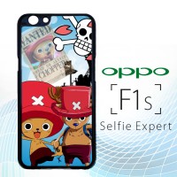 chopper one piece Z2485 Casing HP Oppo F1s Selfie Expert Premium Custo