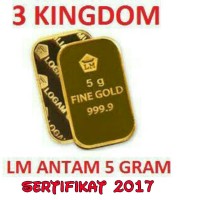 Jual LM ANTAM 5 GR, LOGAM MULIA ANTAM, EMAS BATANGAN Murah