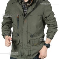 Jual Jaket Parka / Jaket Motor / Jaket Kulit / Jaket Windbreaker SK-116 Murah