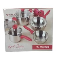 Panci set Supra Stainless Impact Series 7 pcs