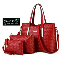 Jual promo imlek tas wanita murah beli 1dapat3 3in1 Murah