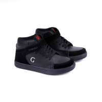 Sepatu Anak Sekolah Kets Hitam GARUCCI GDA9003