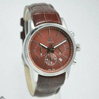 JAM TANGAN PRIA ZECA ORIGINAL BROWN GARANSI RESMI