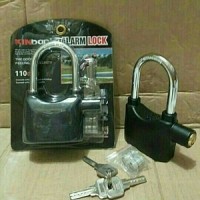Jual Gembok Alarm Kinbar Hologram Asli Murah Murah